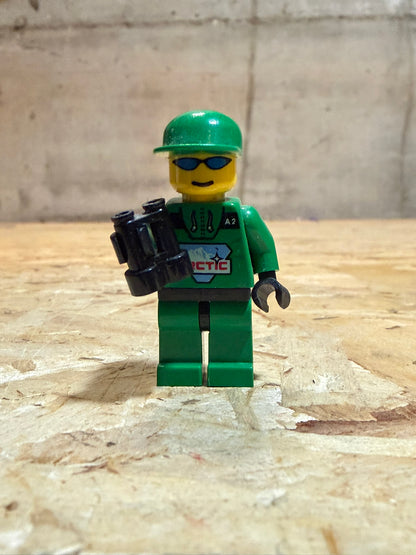 MINIFIGURE CITTA' lego guardia Artica artic verde