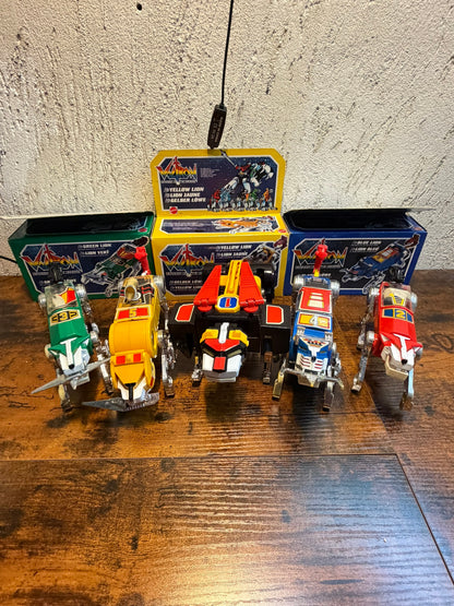 Modellino Voltron III Lion Force 1984 INcompleto vintage Panosh Place