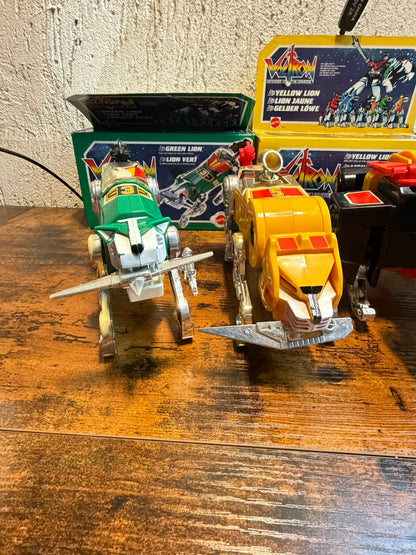 Modellino Voltron III Lion Force 1984 INcompleto vintage Panosh Place