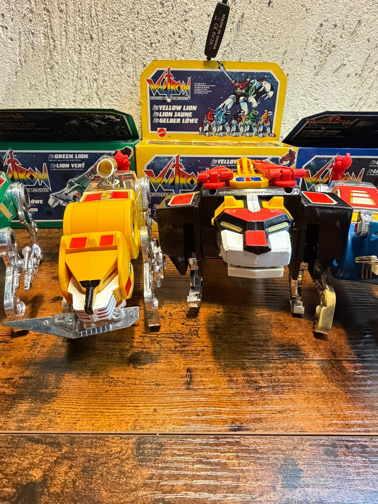 Modellino Voltron III Lion Force 1984 INcompleto vintage Panosh Place