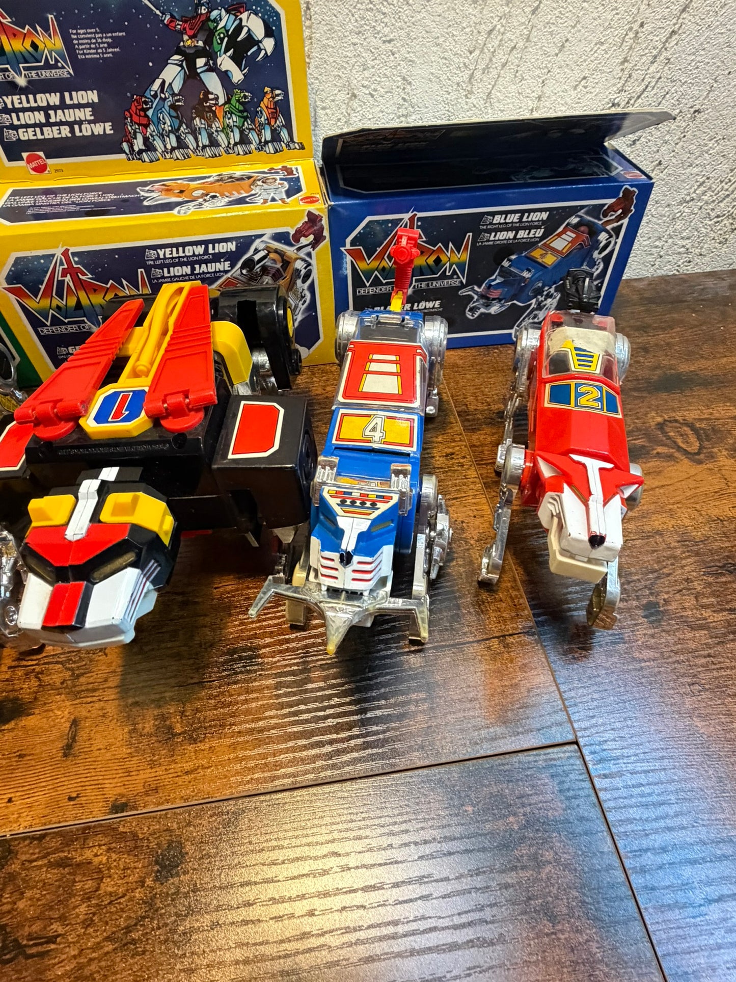Modellino Voltron III Lion Force 1984 INcompleto vintage Panosh Place