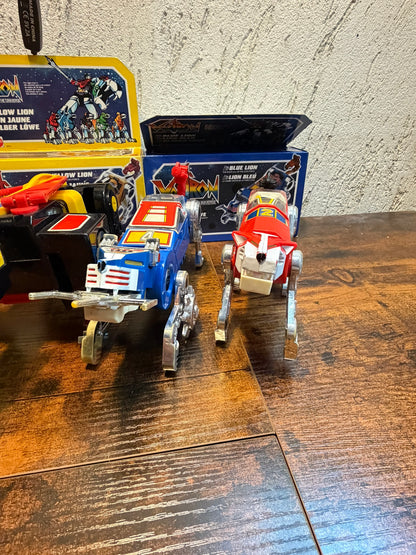 Modellino Voltron III Lion Force 1984 INcompleto vintage Panosh Place