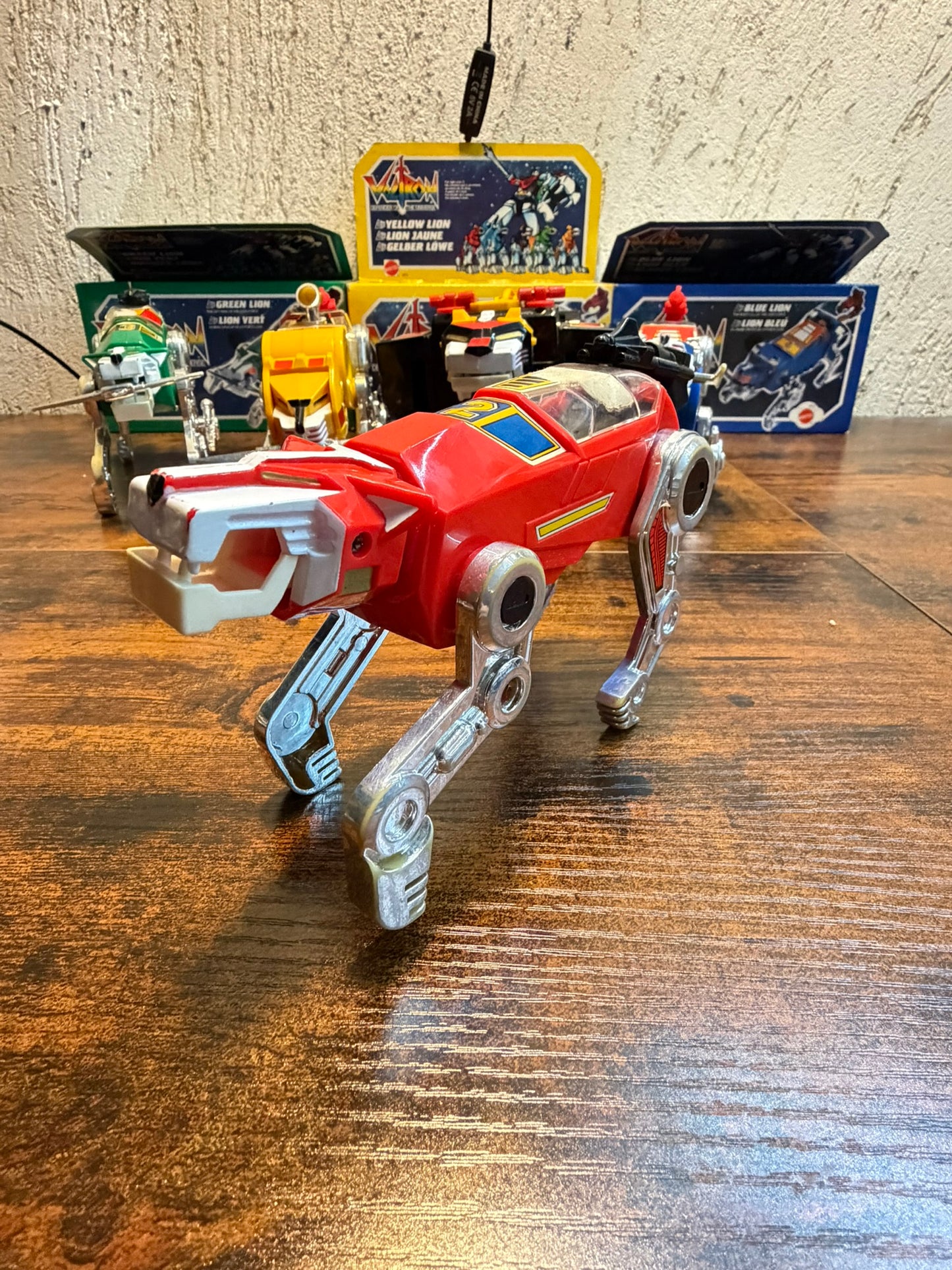 Modellino Voltron III Lion Force 1984 INcompleto vintage Panosh Place