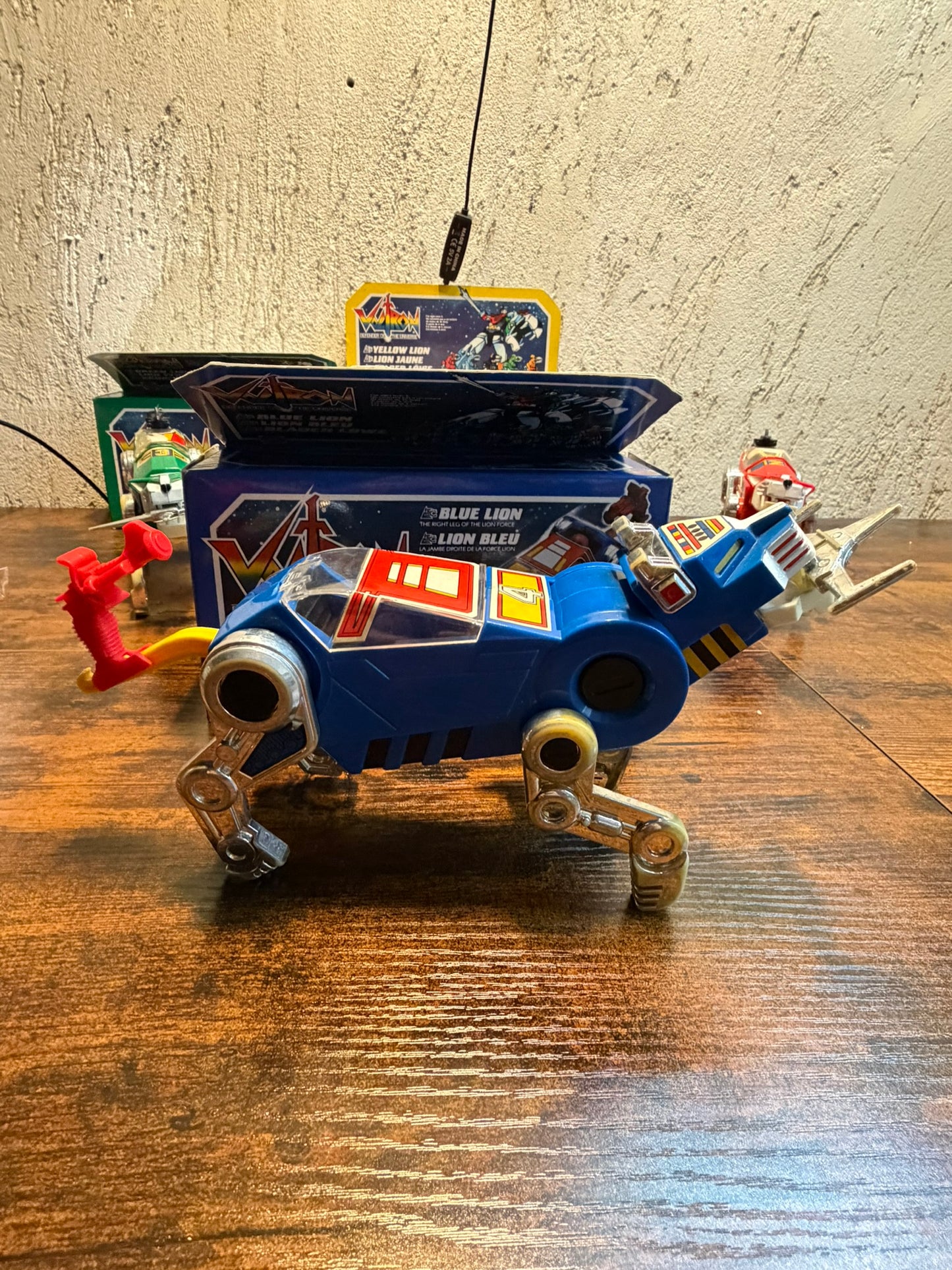 Modellino Voltron III Lion Force 1984 INcompleto vintage Panosh Place