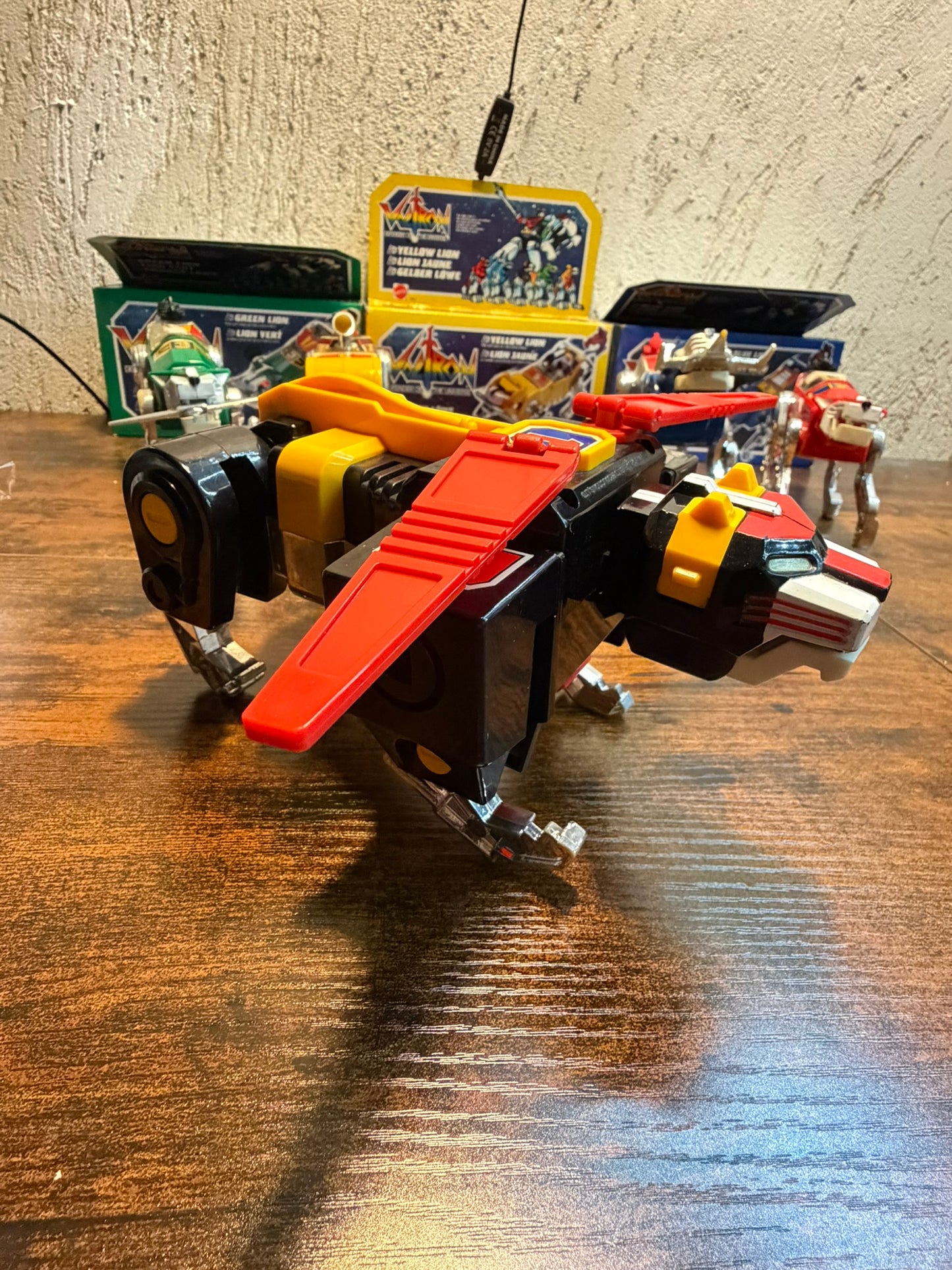 Modellino Voltron III Lion Force 1984 INcompleto vintage Panosh Place