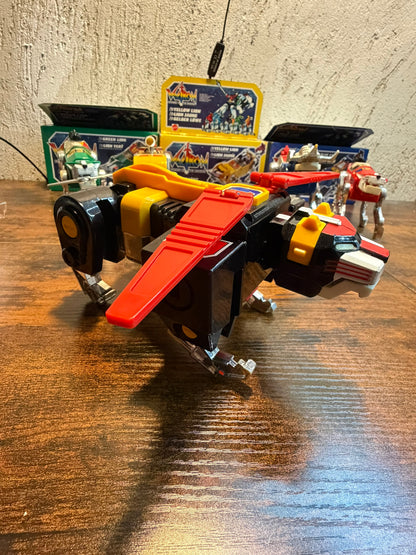 Modellino Voltron III Lion Force 1984 INcompleto vintage Panosh Place
