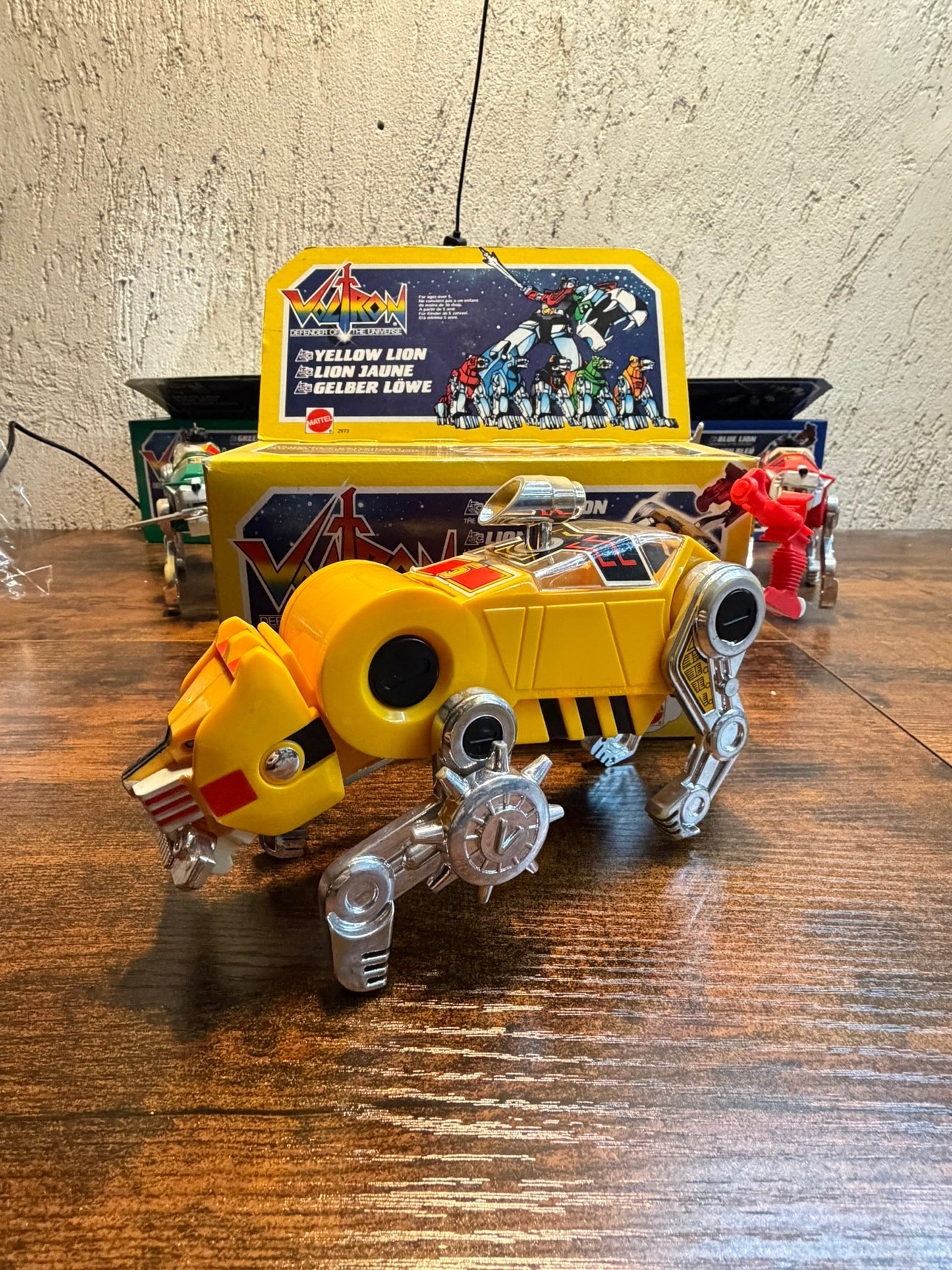 Modellino Voltron III Lion Force 1984 INcompleto vintage Panosh Place
