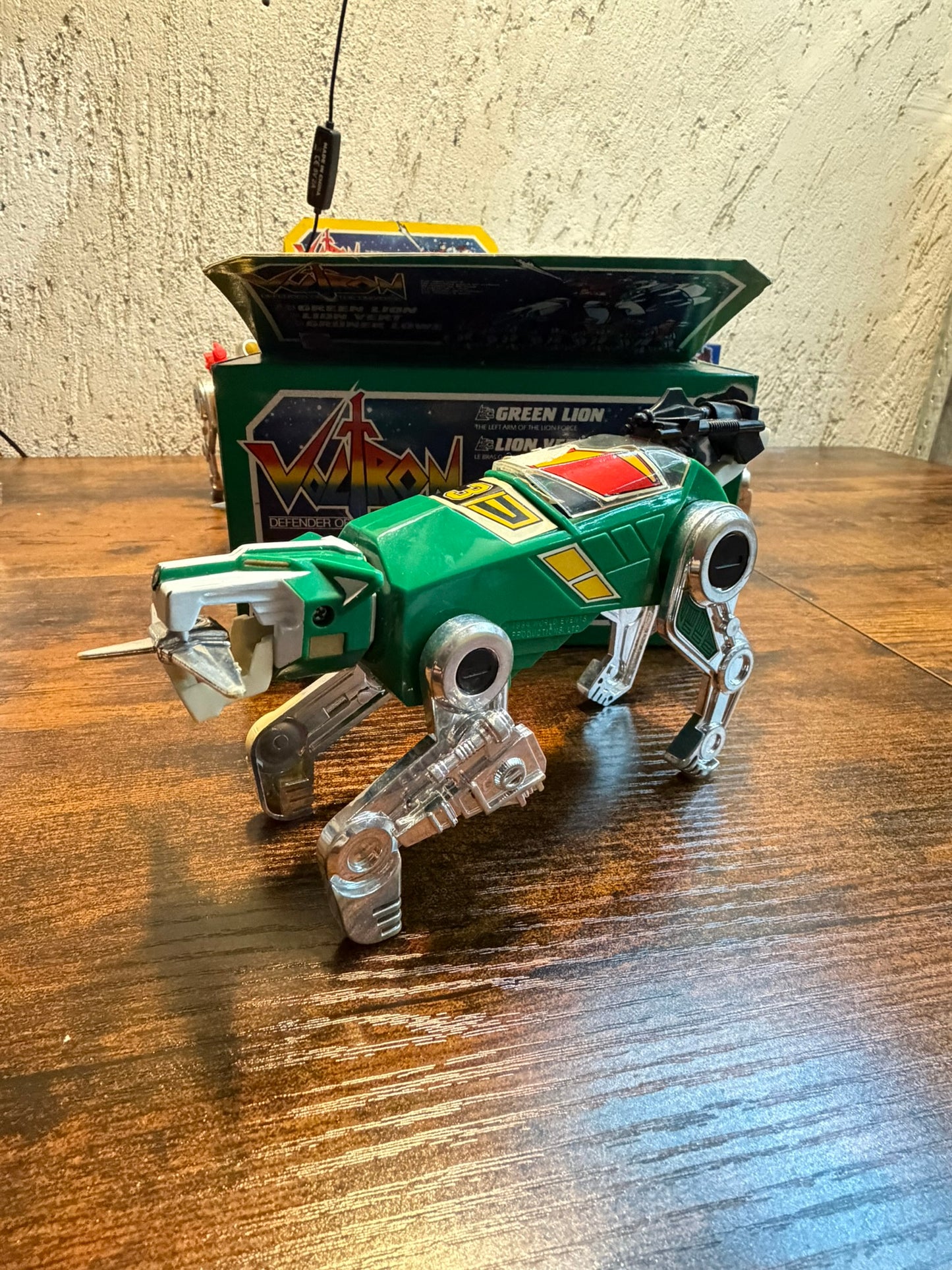 Modellino Voltron III Lion Force 1984 INcompleto vintage Panosh Place