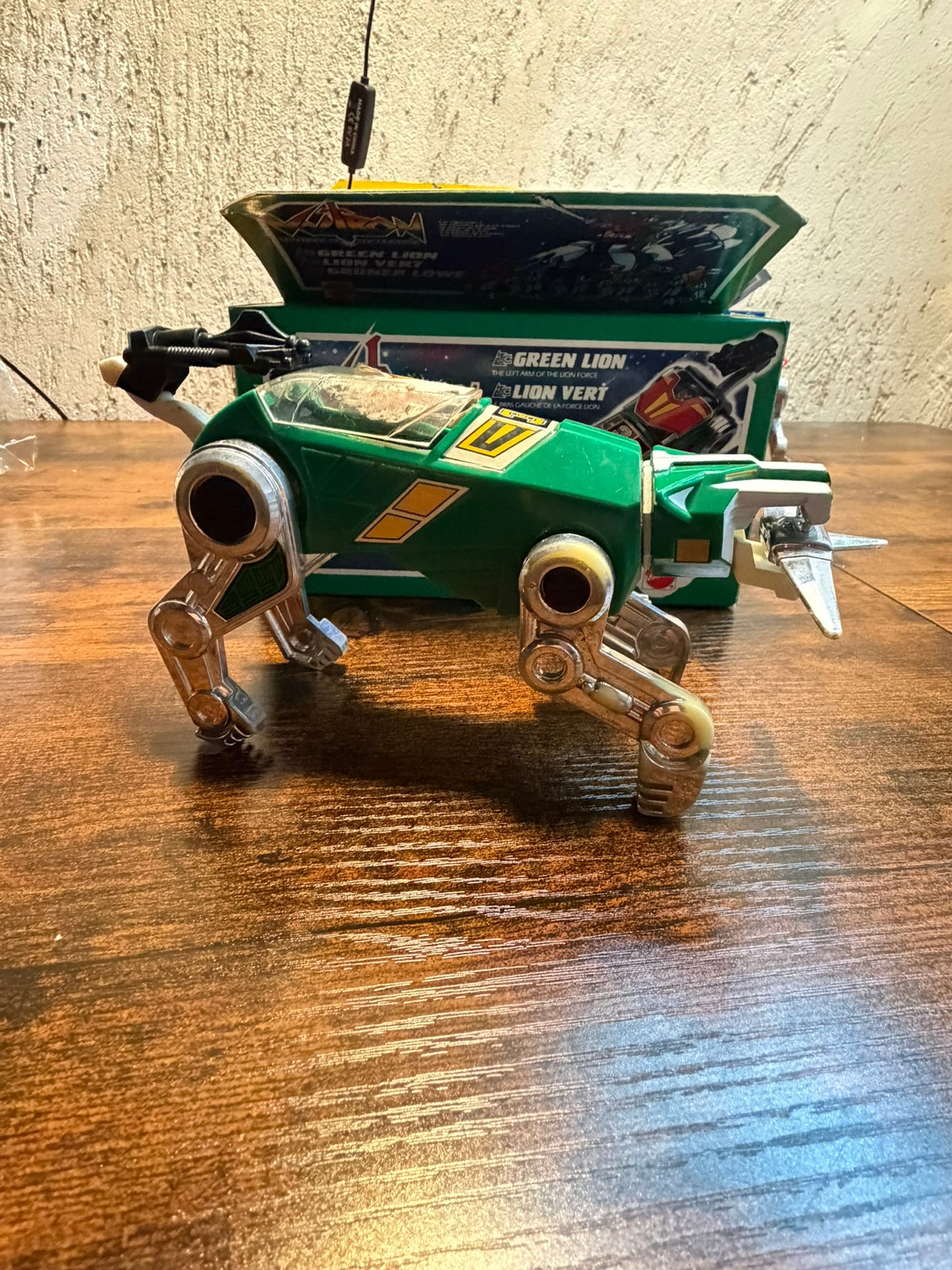 Modellino Voltron III Lion Force 1984 INcompleto vintage Panosh Place