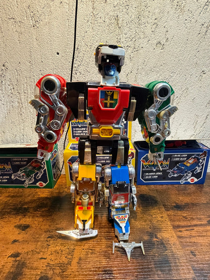 Modellino Voltron III Lion Force 1984 INcompleto vintage Panosh Place