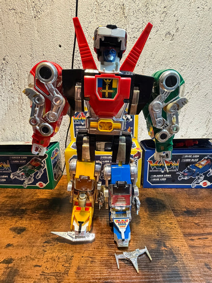 Modellino Voltron III Lion Force 1984 INcompleto vintage Panosh Place