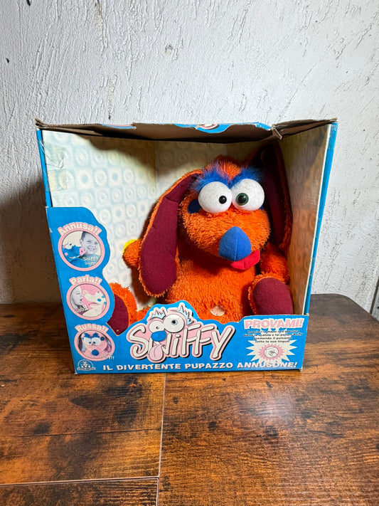 SNIFFY Il Divertente Pupazzo Annusone ECO Vintage Peluche Giochi Preziosi