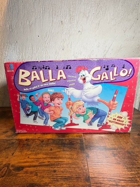 BALLA GALLO MB GIOCHI GIOCO DA TAVOLO 1995 ANNI 90 NEW VINTAGE