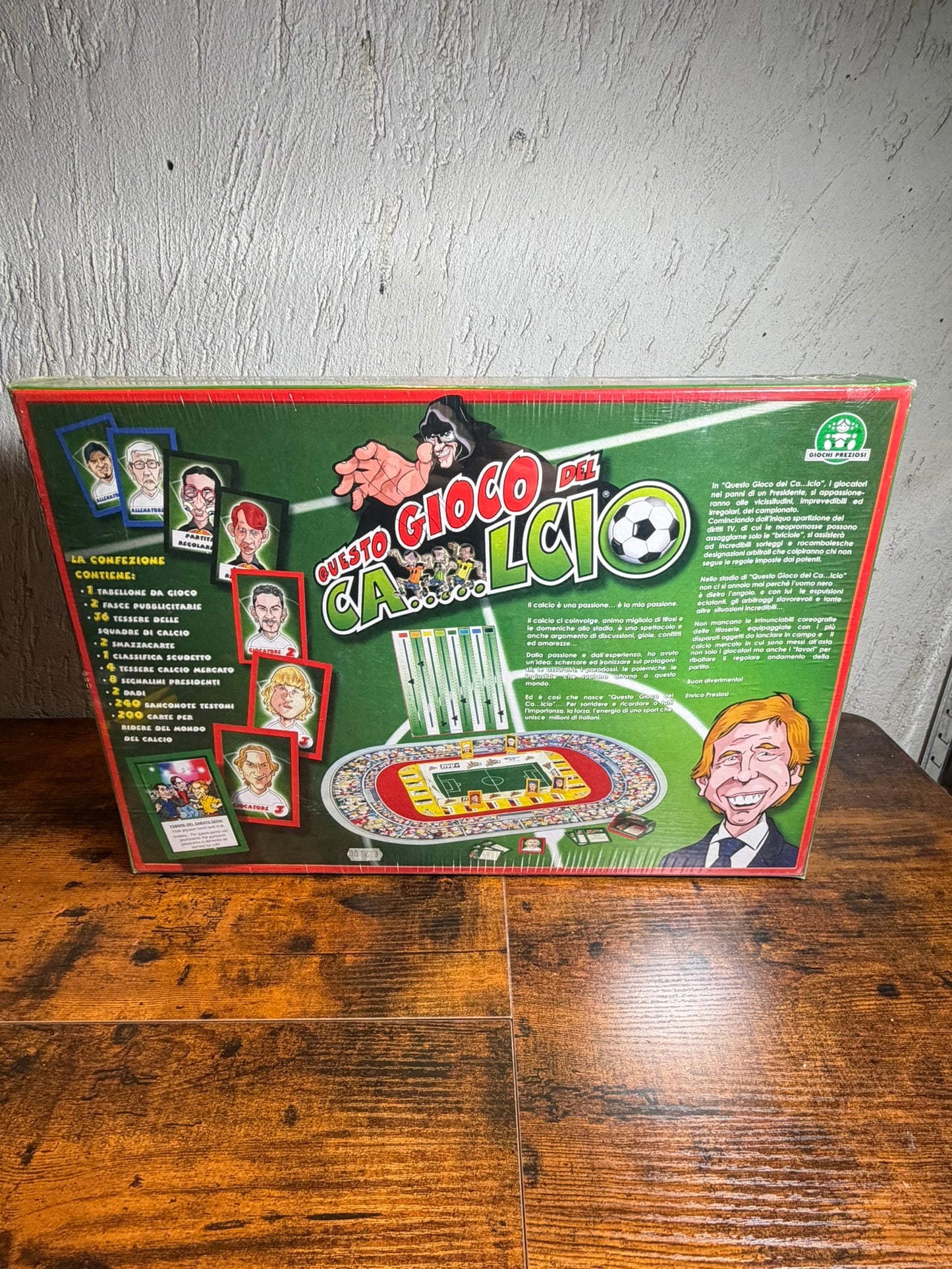 Giochi Preziosi Vintage QUESTO GIOCO DEL CA...LCIO CALCIO da Tavolo Sigillato