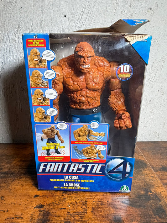 la cosa fantastici 4 giochi preziosi parlante (rotto)