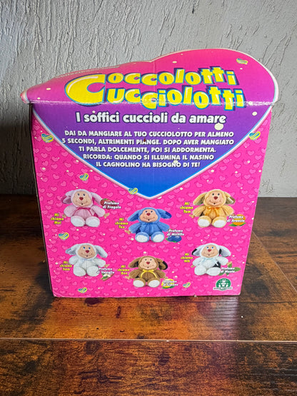 Coccolotti cucciolotti Nik plush puppy con biberon limone Giochi Preziosi