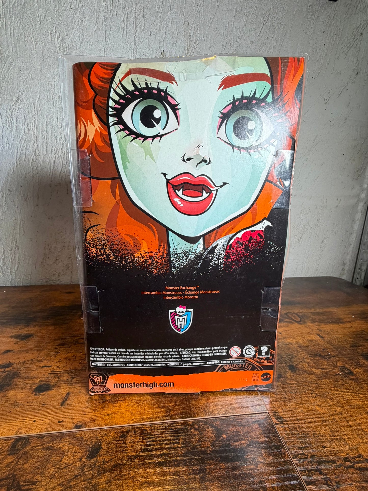 Monster High Doll Lorna McNessie Monster Exchange Program 2014
