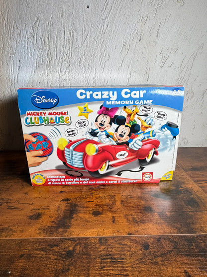 AUTO DI TOPOLINO - DISNEY CRAZY CAR MEMORY GAME - EDUCA 13720