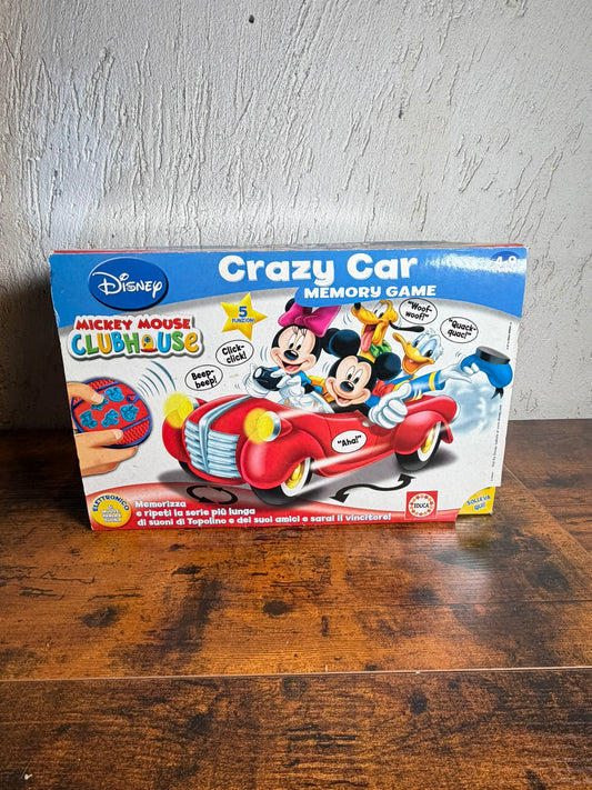 AUTO DI TOPOLINO - DISNEY CRAZY CAR MEMORY GAME - EDUCA 13720
