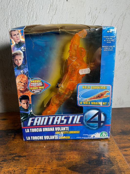 Fantastico 4 Torcia Umana Volante Illuminato Action Figure