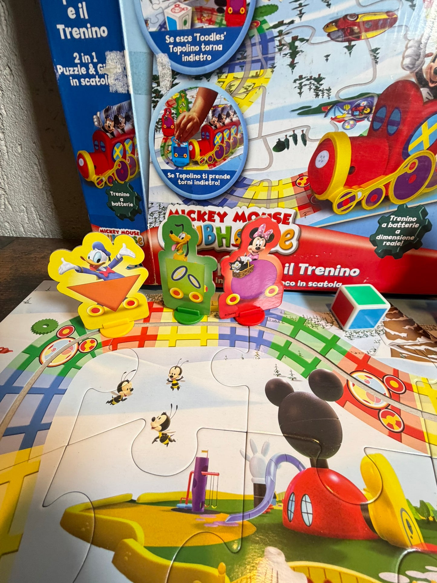 mickey mouse club house topolino e il trenino (treno non funzionante)