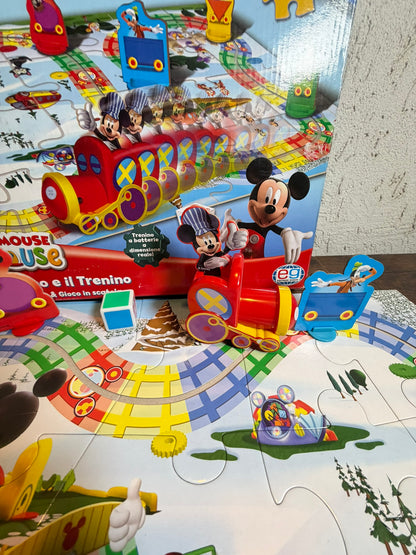 mickey mouse club house topolino e il trenino (treno non funzionante)