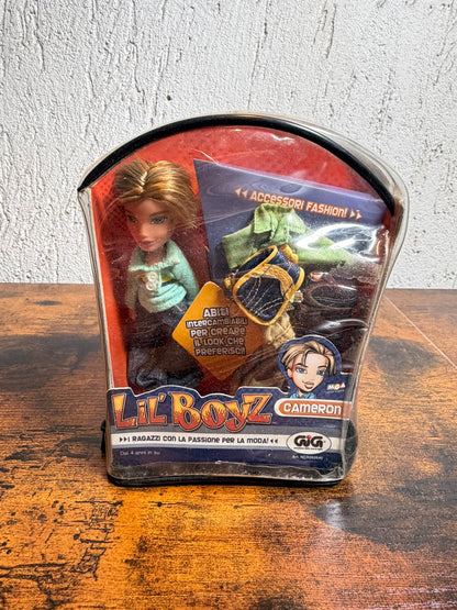 Mini bambola Cameron Lil Bratz Boyz con Kickin Cool Style 2003 MGA Entertainment