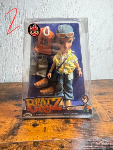 Bratz Boyz Cameron Action Figure Doll MGA 2002 Bratz Boyz