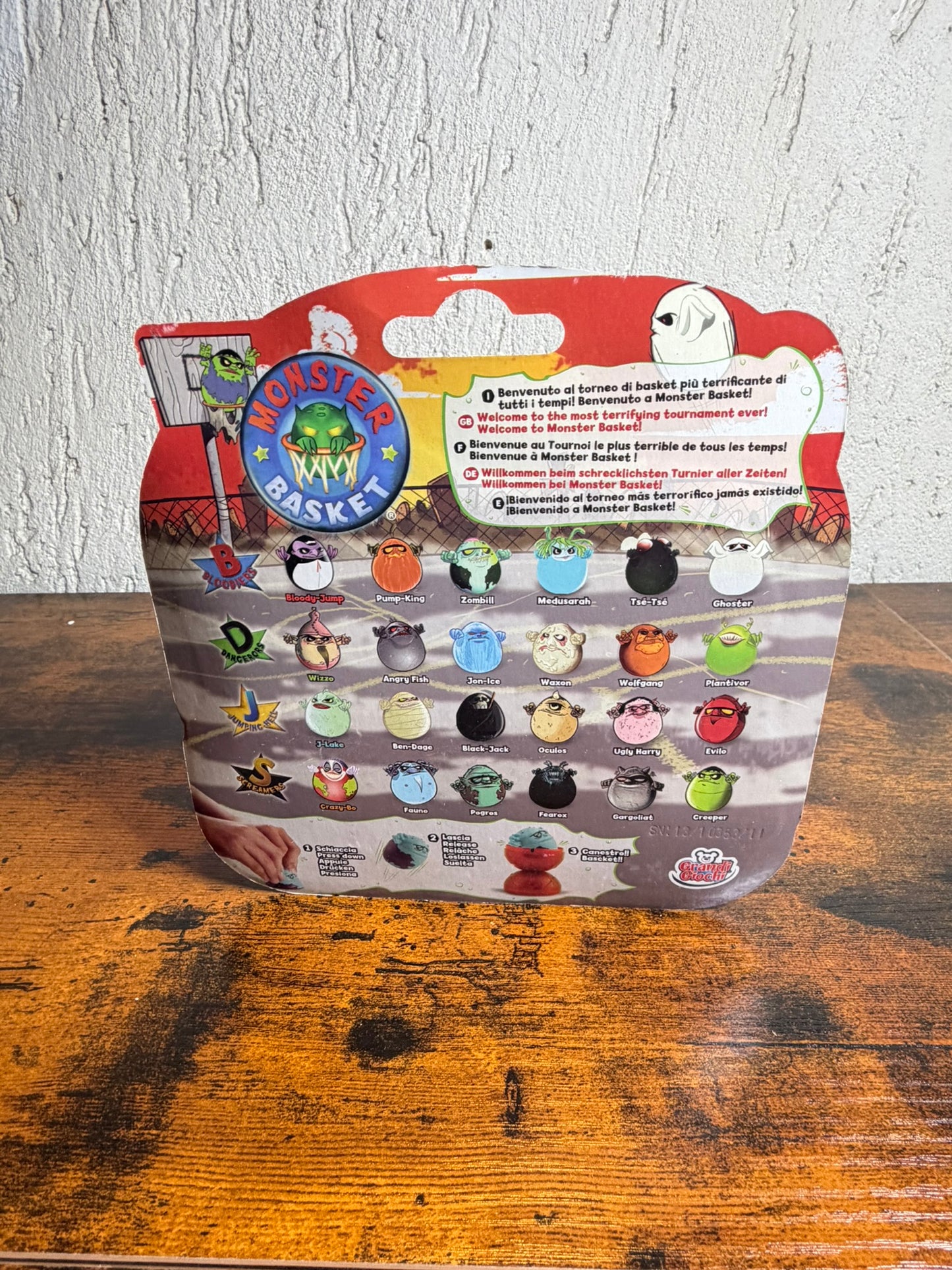 Lotto 6 Monster Basket sigillati