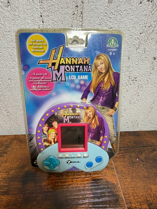 HANNAH MONTANA Gioco LCD ZIZZLE Nuovo Sigillato | 2007 Disney