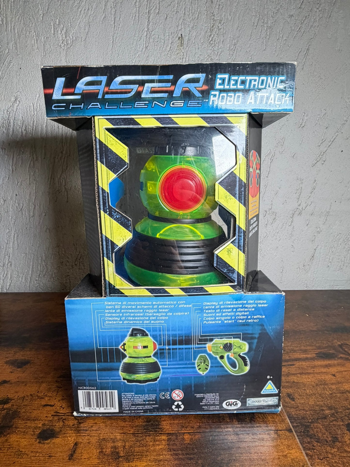 Vintage GIG LASER CHALLENGE - Electronic Robo Attack Kombat 90's