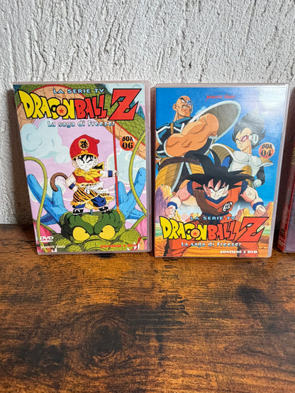 3 Dvd la serie tv Dragon Ball Z italiana con libretti