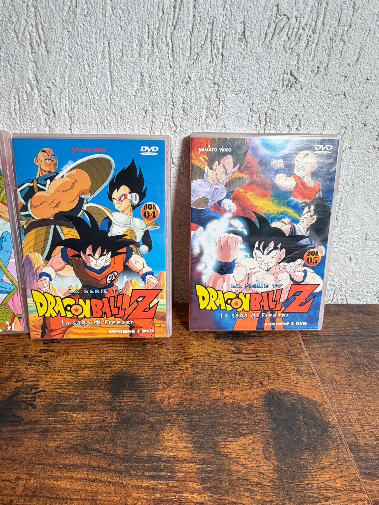 3 Dvd la serie tv Dragon Ball Z italiana con libretti