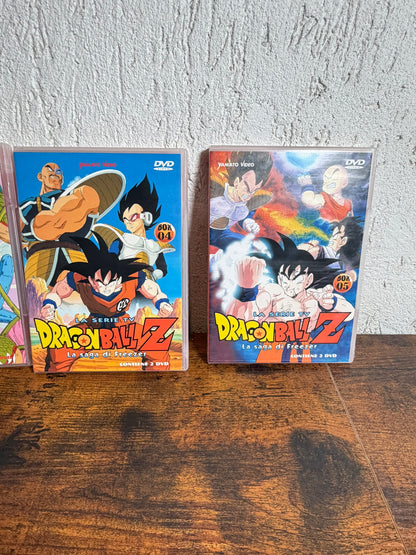 3 Dvd la serie tv Dragon Ball Z italiana con libretti
