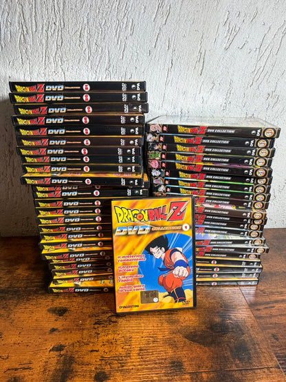 Dragon Ball Z dvd collection deagostini non completa con libretti piegati