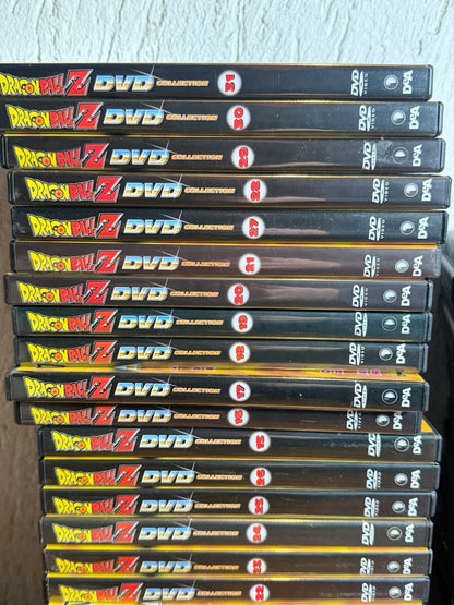 Dragon Ball Z dvd collection deagostini non completa con libretti piegati