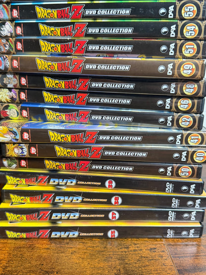 Dragon Ball Z dvd collection deagostini non completa con libretti piegati