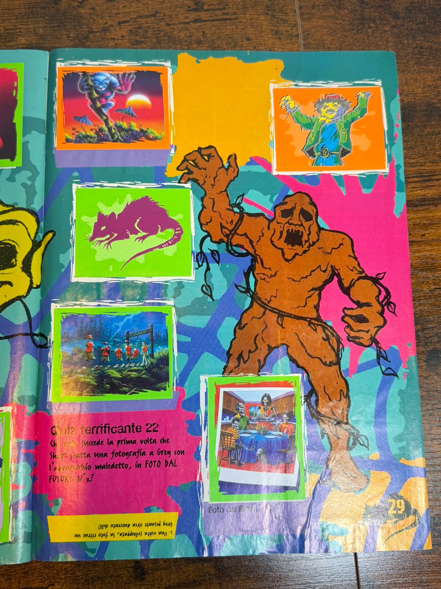Album Figurine Piccoli Brividi (Goosebumps) Completo Merlin 1997 Sticker Album