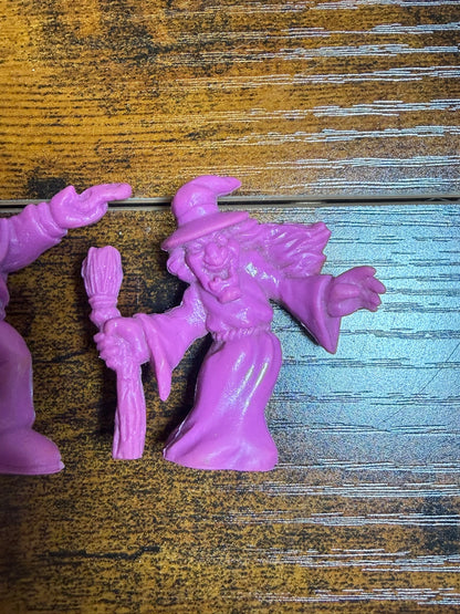 2 Monster in my pocket colore viola Witch - the phantom