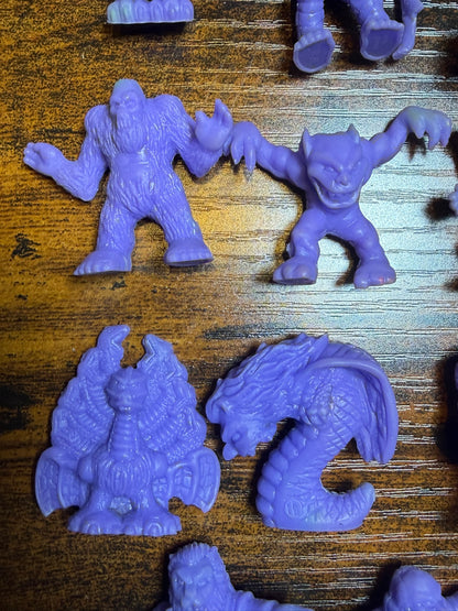 monster in my pocket purple vari (leggi descrizione)