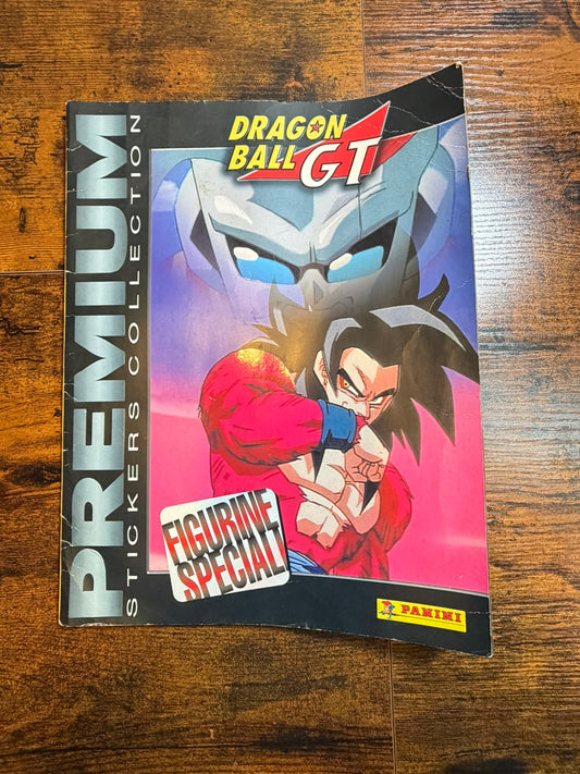 album dragon ball gt premium stickers collection panini 2001 incompleto