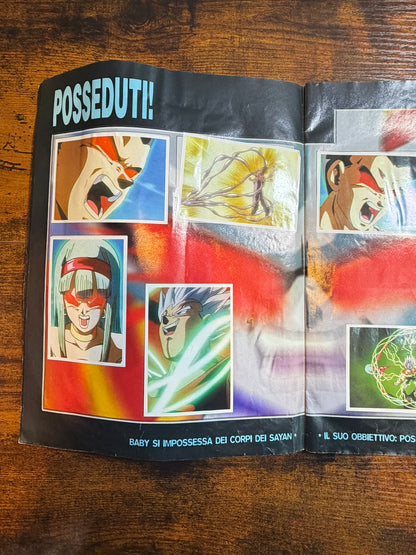 album dragon ball gt premium stickers collection panini 2001 incompleto