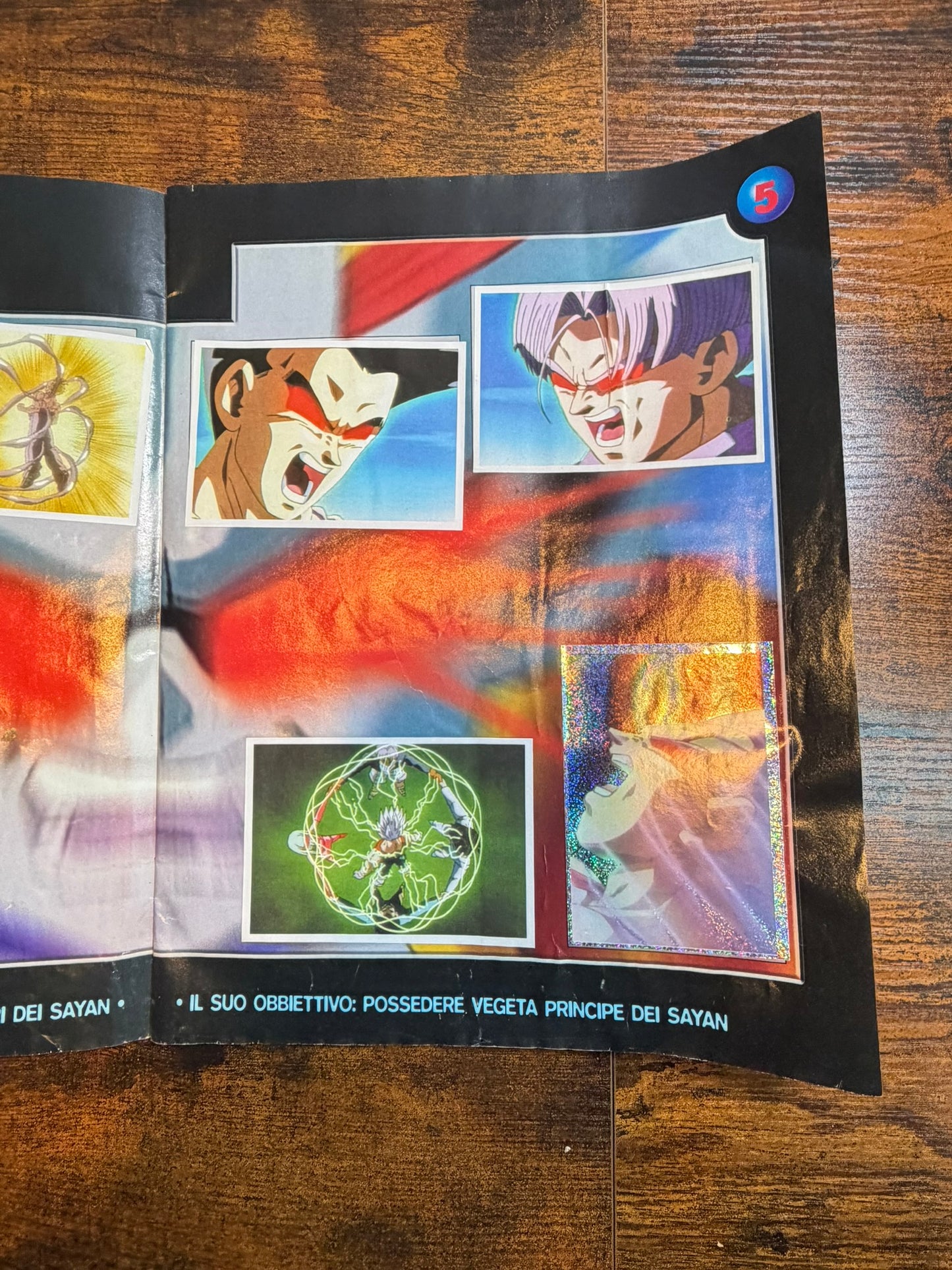 album dragon ball gt premium stickers collection panini 2001 incompleto