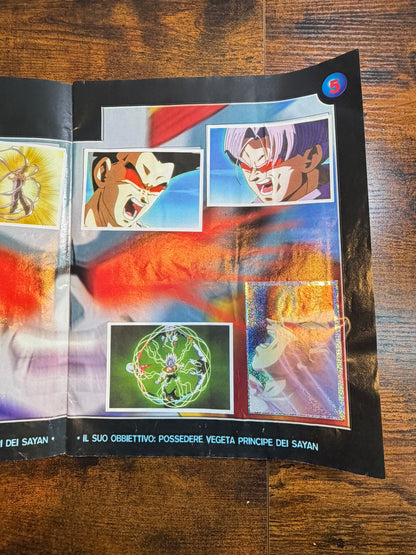 album dragon ball gt premium stickers collection panini 2001 incompleto