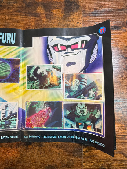 album dragon ball gt premium stickers collection panini 2001 incompleto