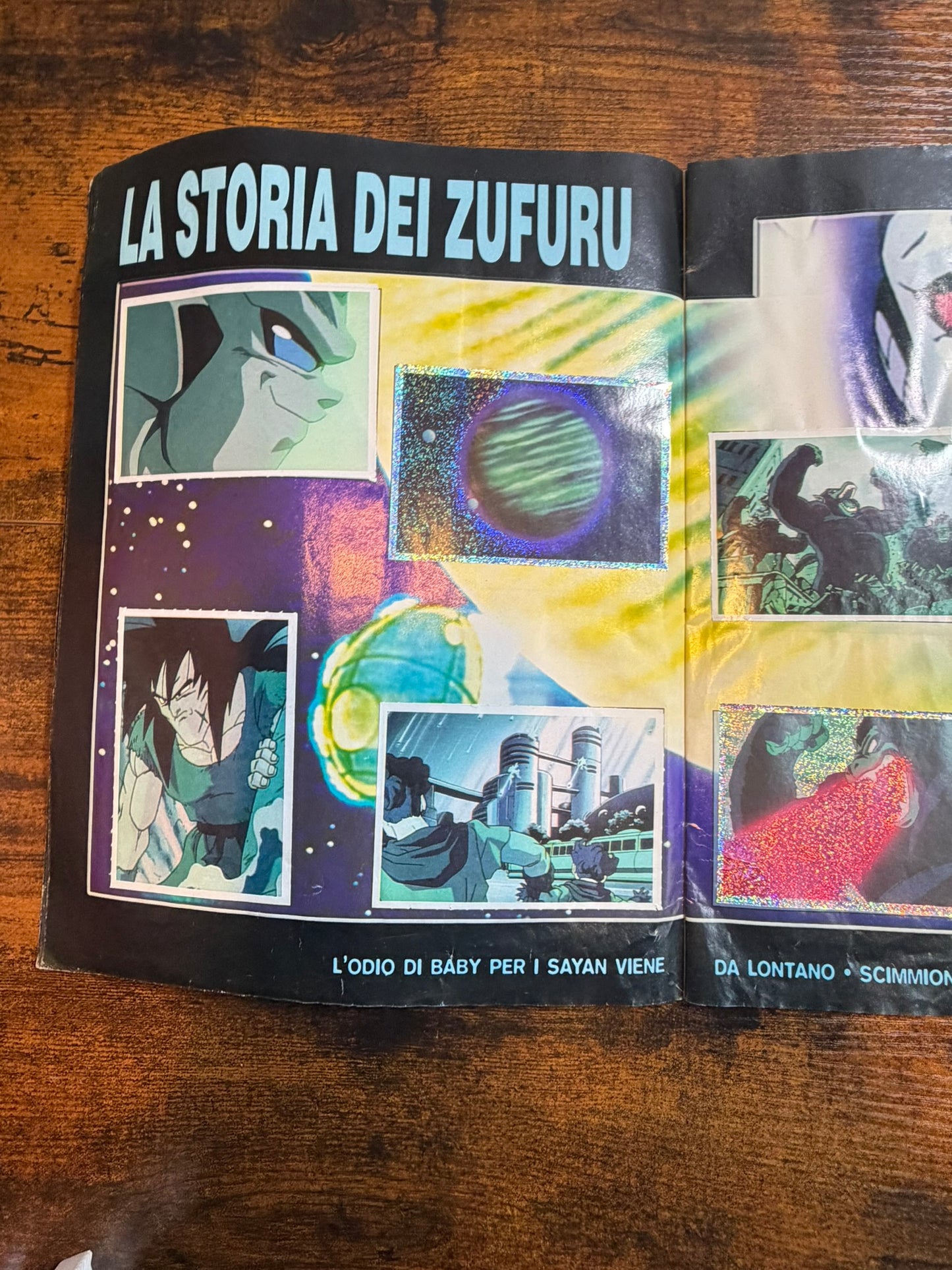 album dragon ball gt premium stickers collection panini 2001 incompleto