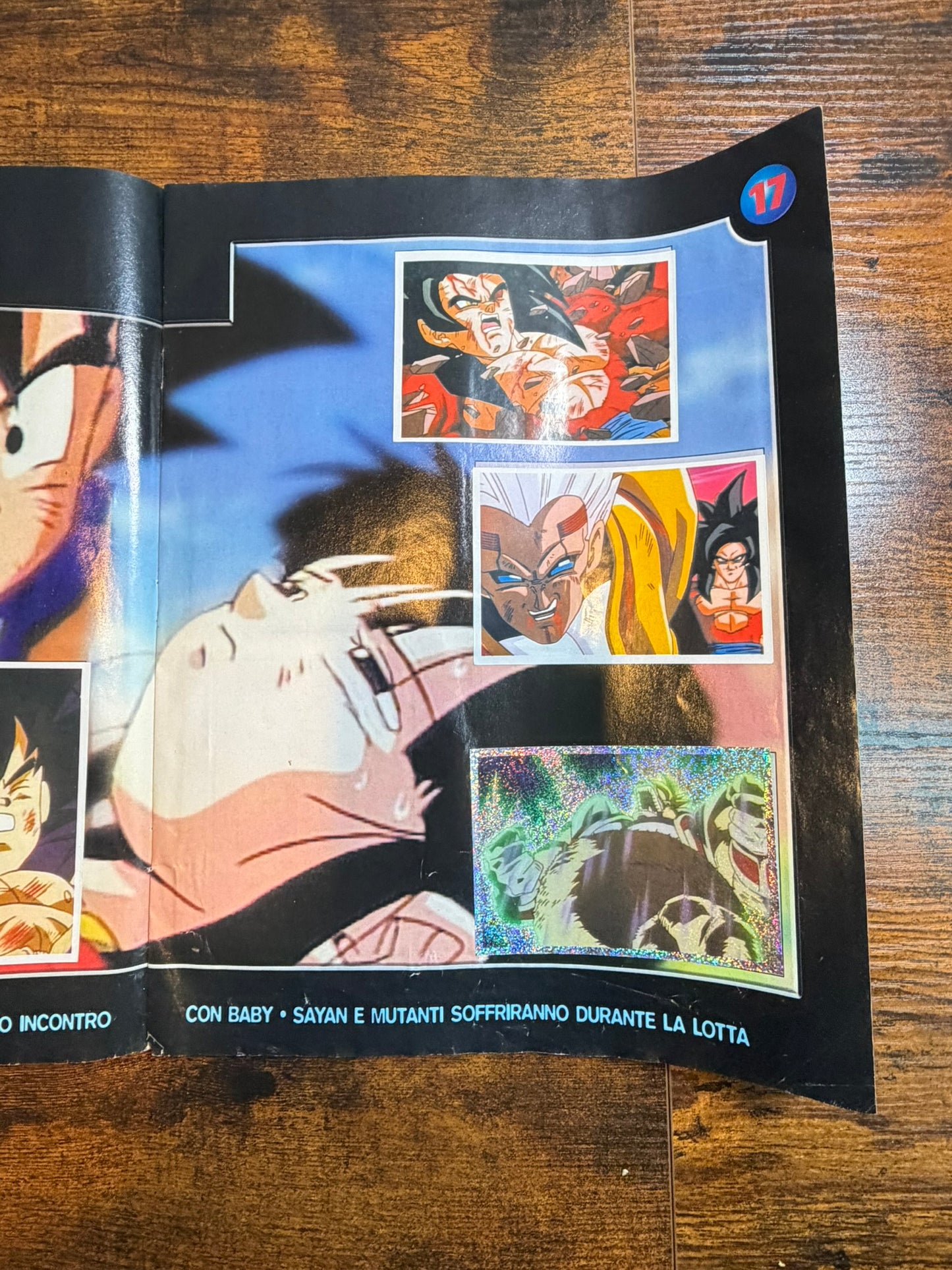 album dragon ball gt premium stickers collection panini 2001 incompleto