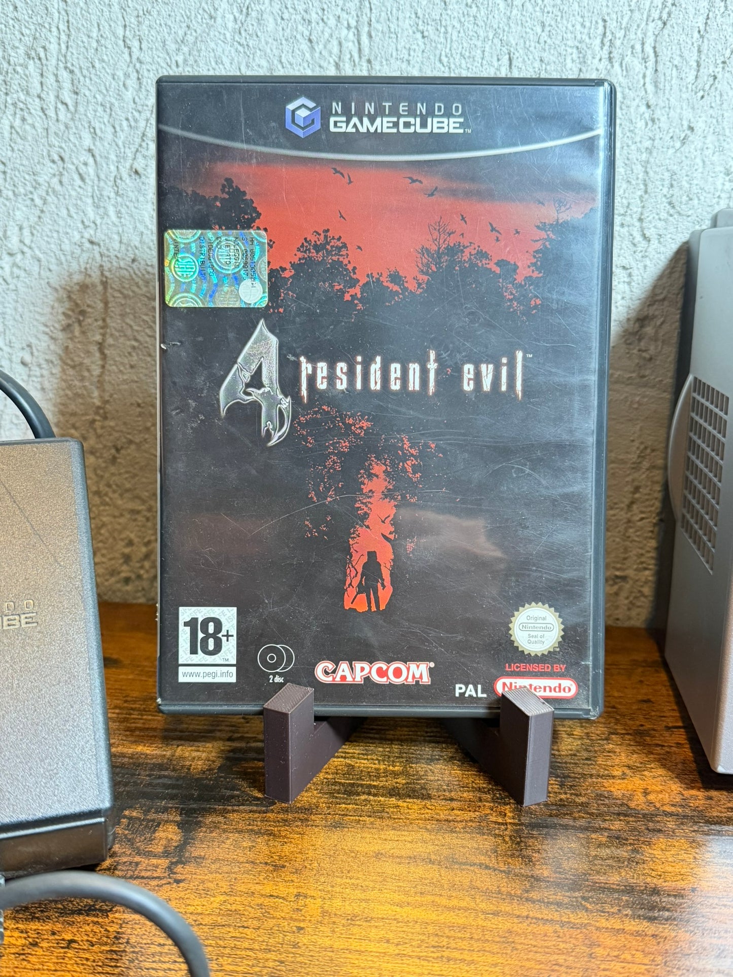 Console GAMECUBE RESIDENT EVIL 4 LIMITED EDITION PAL Con Controller E gioco