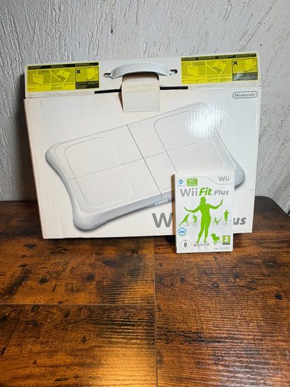 Nintendo Wii balance board +Wii Fit Plus