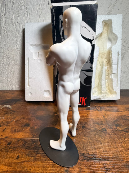FANTASTICA figure statua DI ' DIABOLIK ( ' PATTO COL DIAVOLO ' ) Bianca ed lim